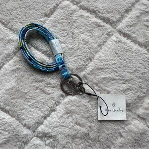 Vera Bradley| "Blueberry Blooms" Breakaway Lanyard | New With Tags